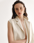 ASYMMETRIC POPPY EARRINGS BY LITKOVSKA