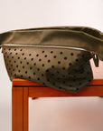 CUT-OUT ZIP BAG