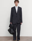 TAILORED JACKET WITH BASQUE OVERLAY