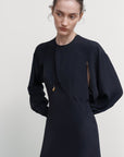LAYERED SLIP-OVER DRESS
