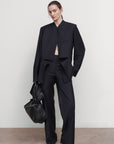 DECONSTRUCTED DOUBLE-LAYER JACKET