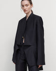 DECONSTRUCTED DOUBLE-LAYER JACKET