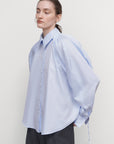 VOLUMINOUS POPLIN SHIRT