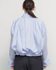 VOLUMINOUS POPLIN SHIRT