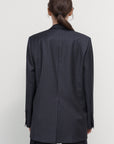 CAMISOLE DRESS WITH TAILORED JACKET OVERLAY