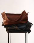 ZIP BAG BROWN
