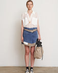 LILI DENIM MINI SKIRT