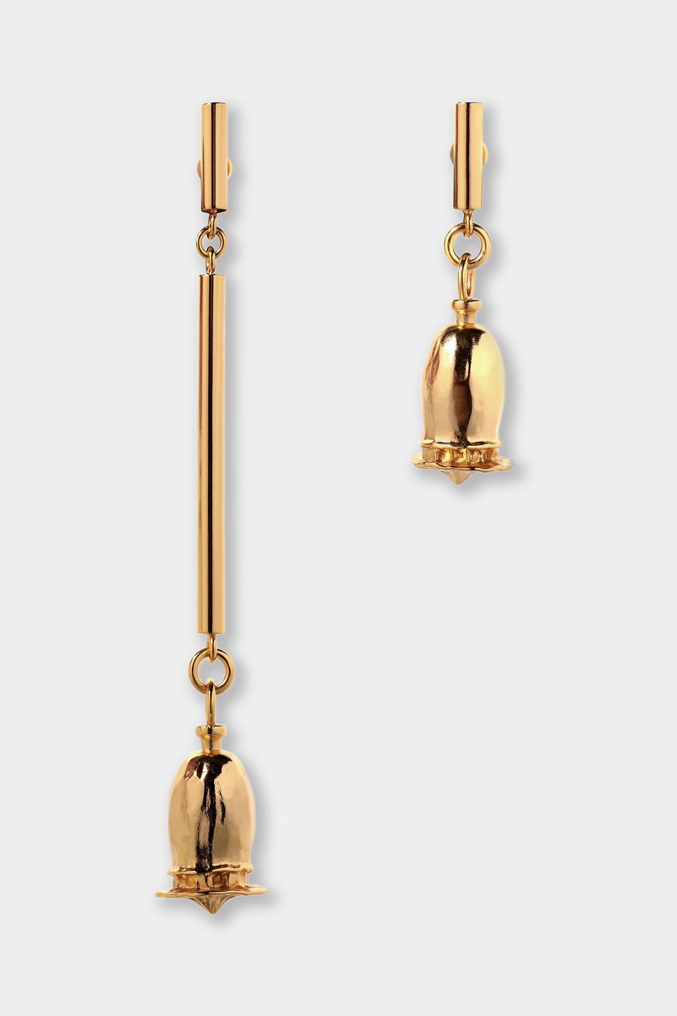 ASYMMETRIC POPPY EARRINGS BY LITKOVSKA
