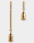 ASYMMETRIC POPPY EARRINGS BY LITKOVSKA