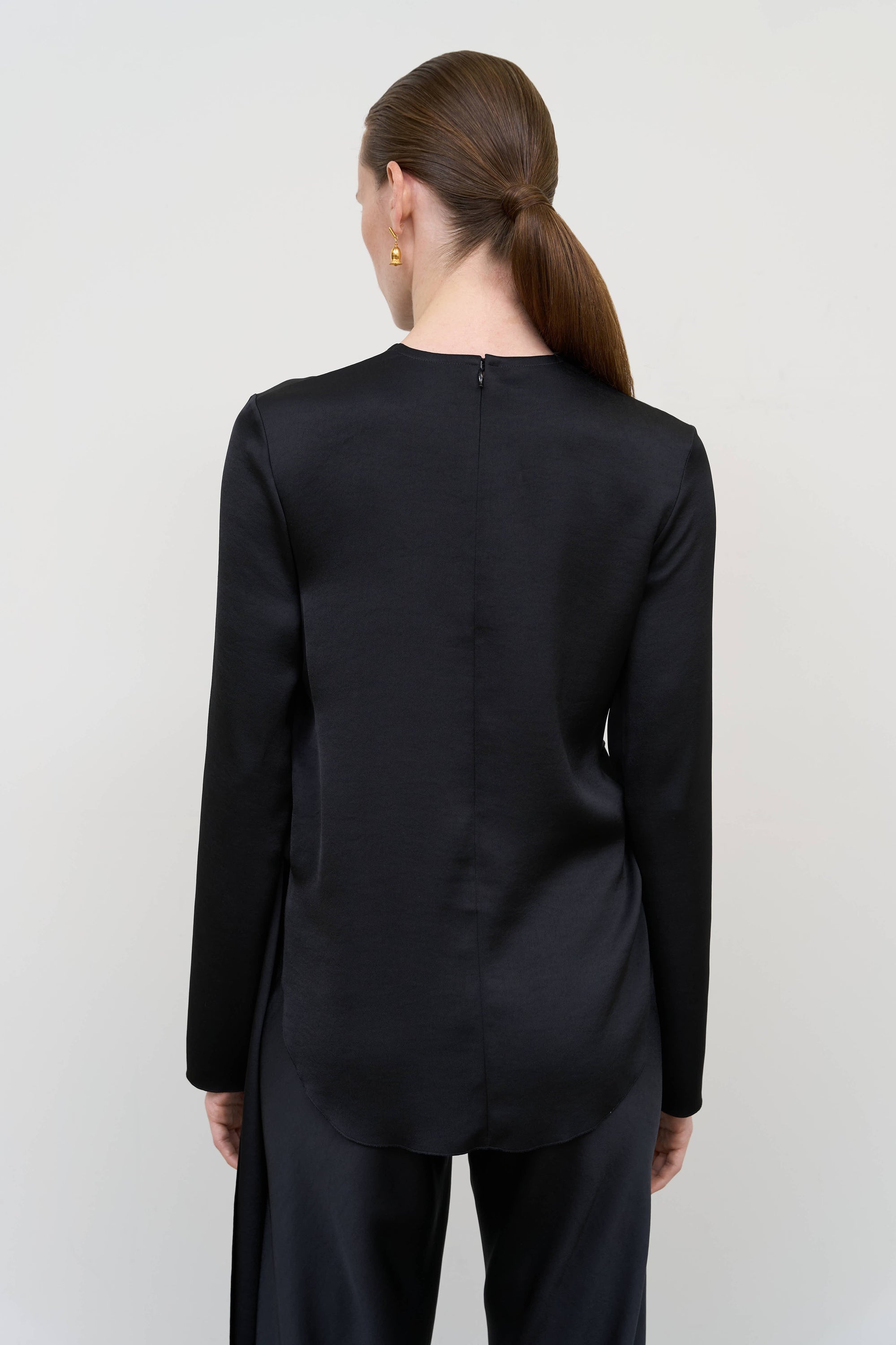 Asymmetric Twist Blouse 3