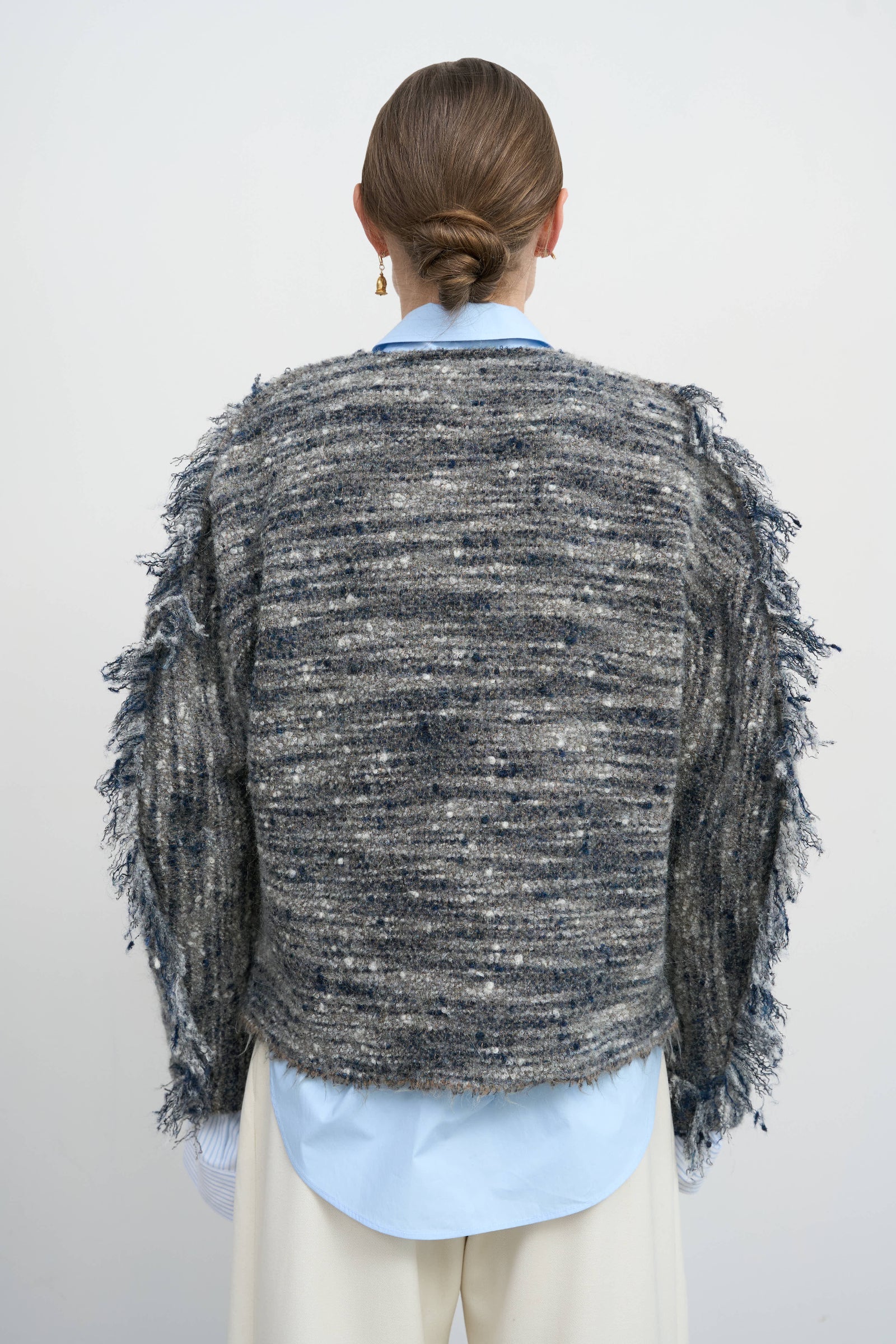 Светр із букльованої вовни