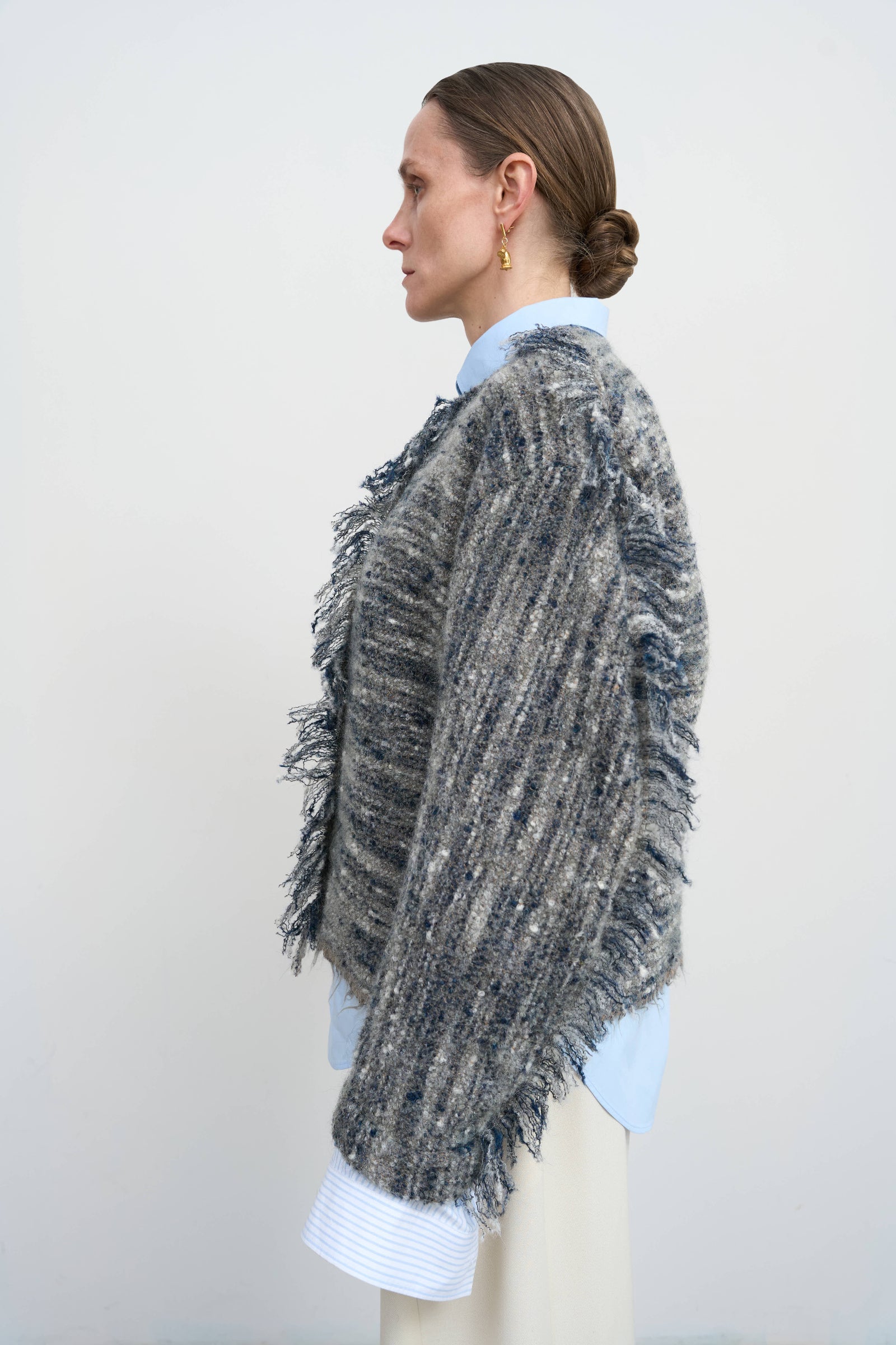 Светр із букльованої вовни