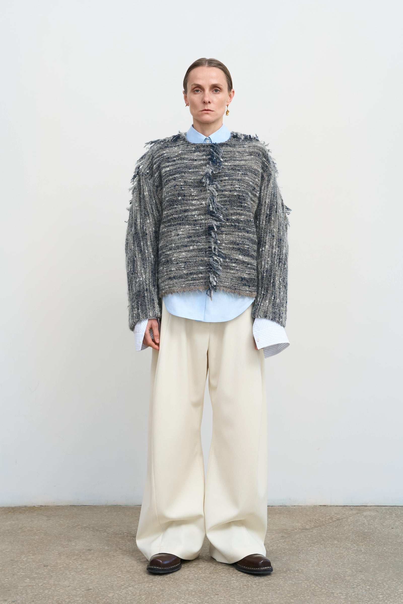 Светр із букльованої вовни