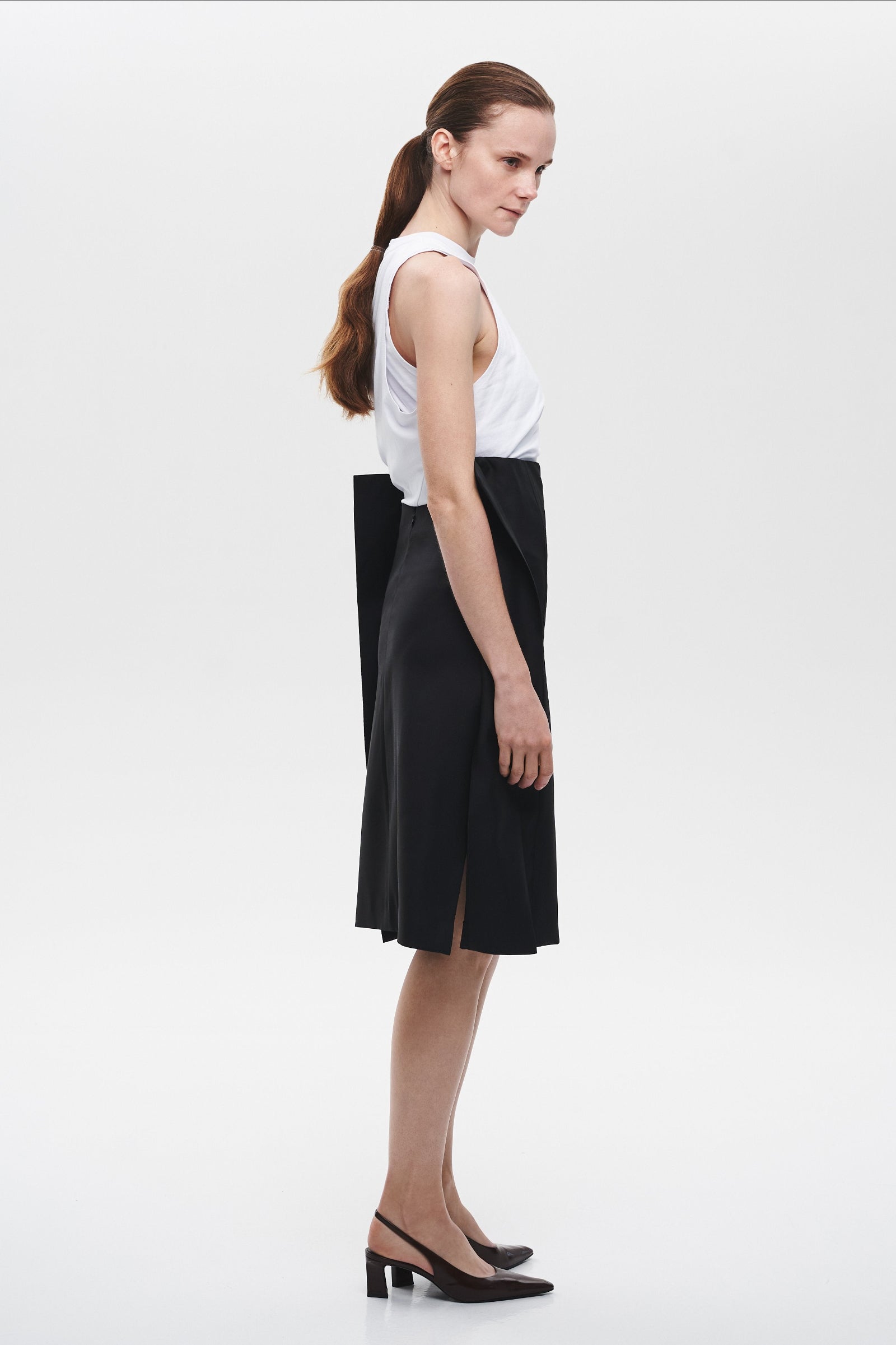 Спідниця з корсетним поясом