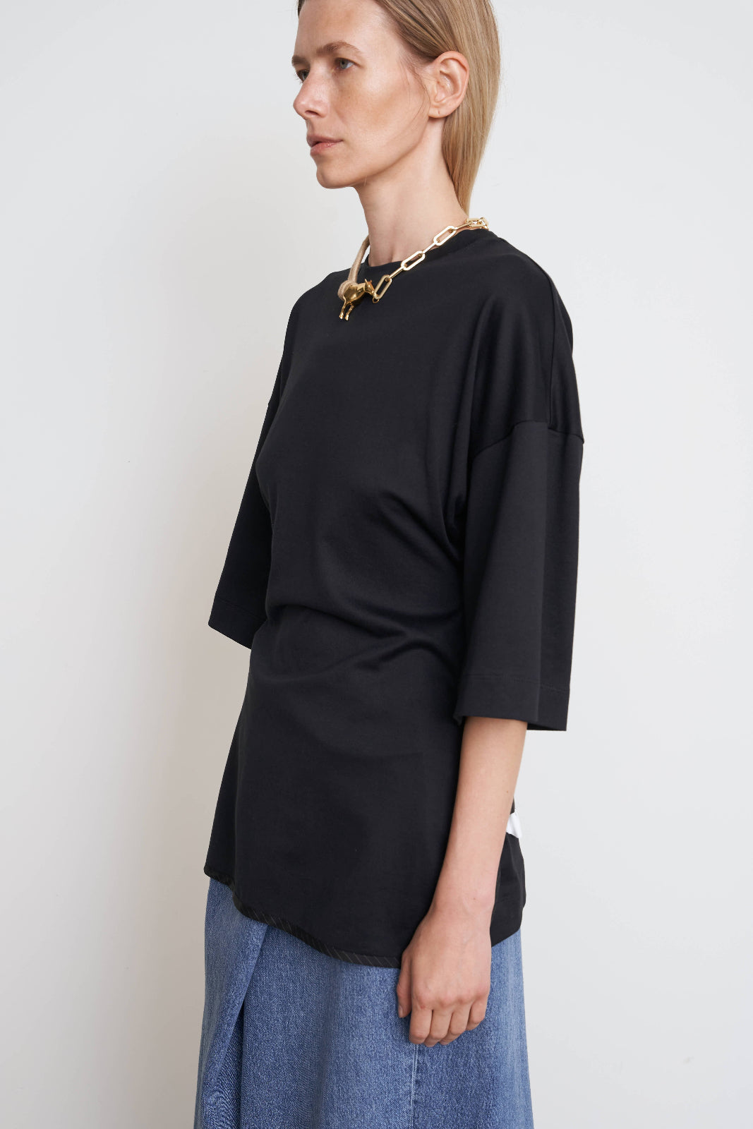 Корсетна футболка з брючним елементом