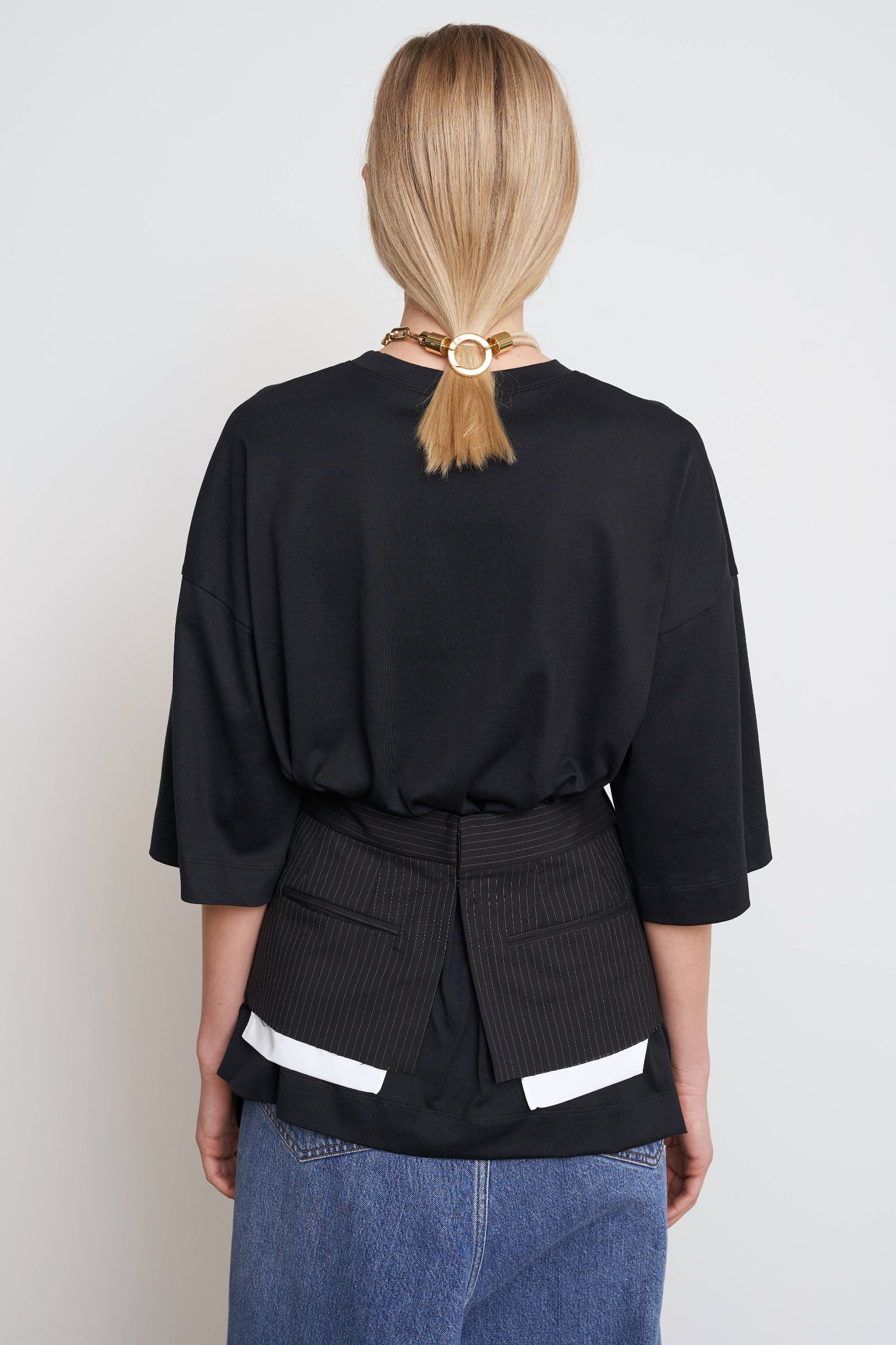 Корсетна футболка з брючним елементом