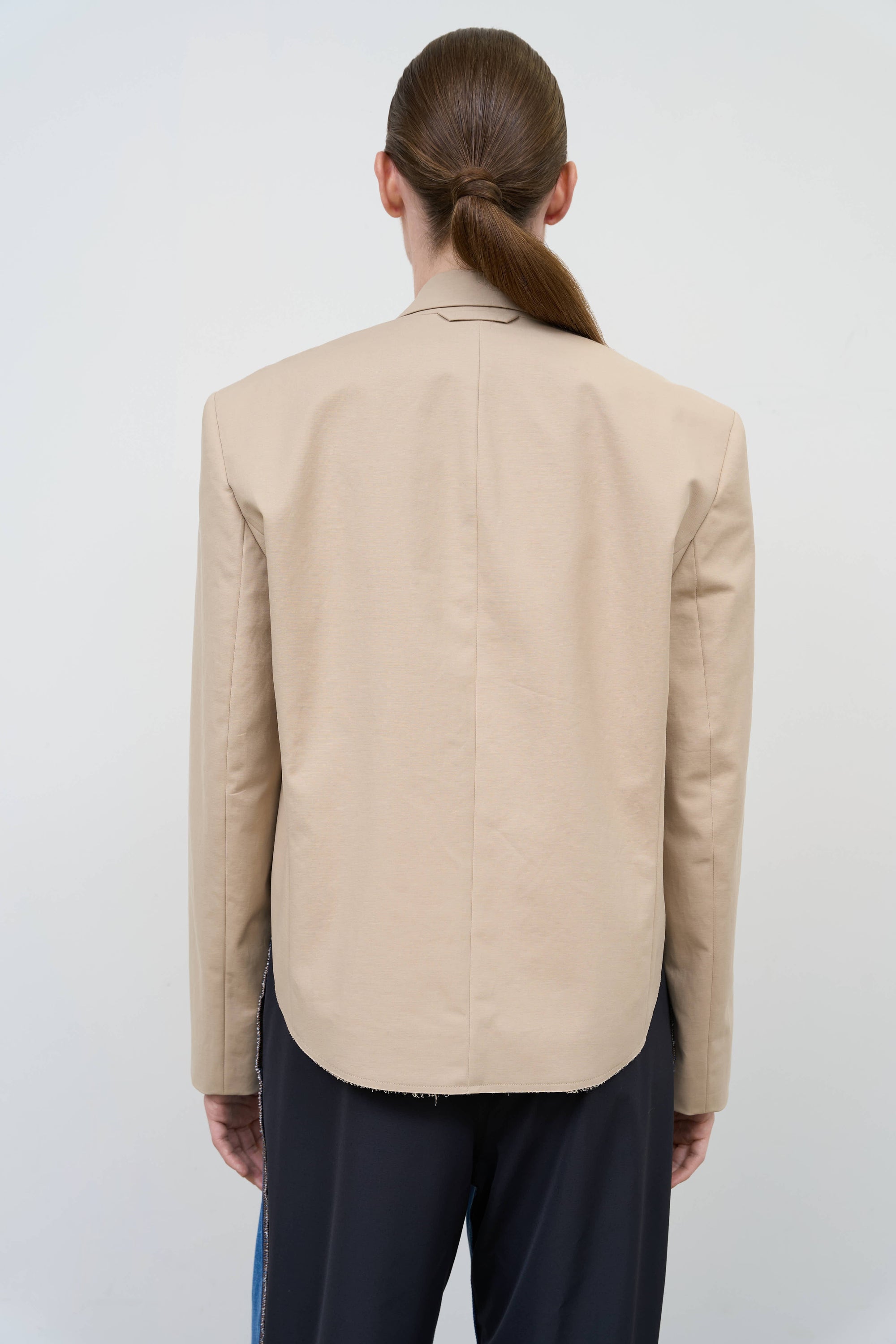 Cropped Cotton Jacket 2