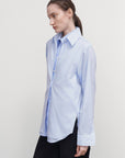 DOUBLE COLLAR POPLIN SHIRT
