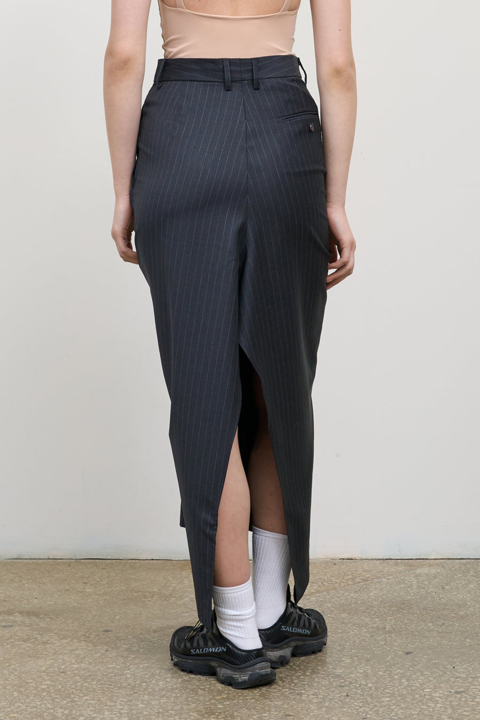 Максі-спідниця з перекрученою передньою деталлю