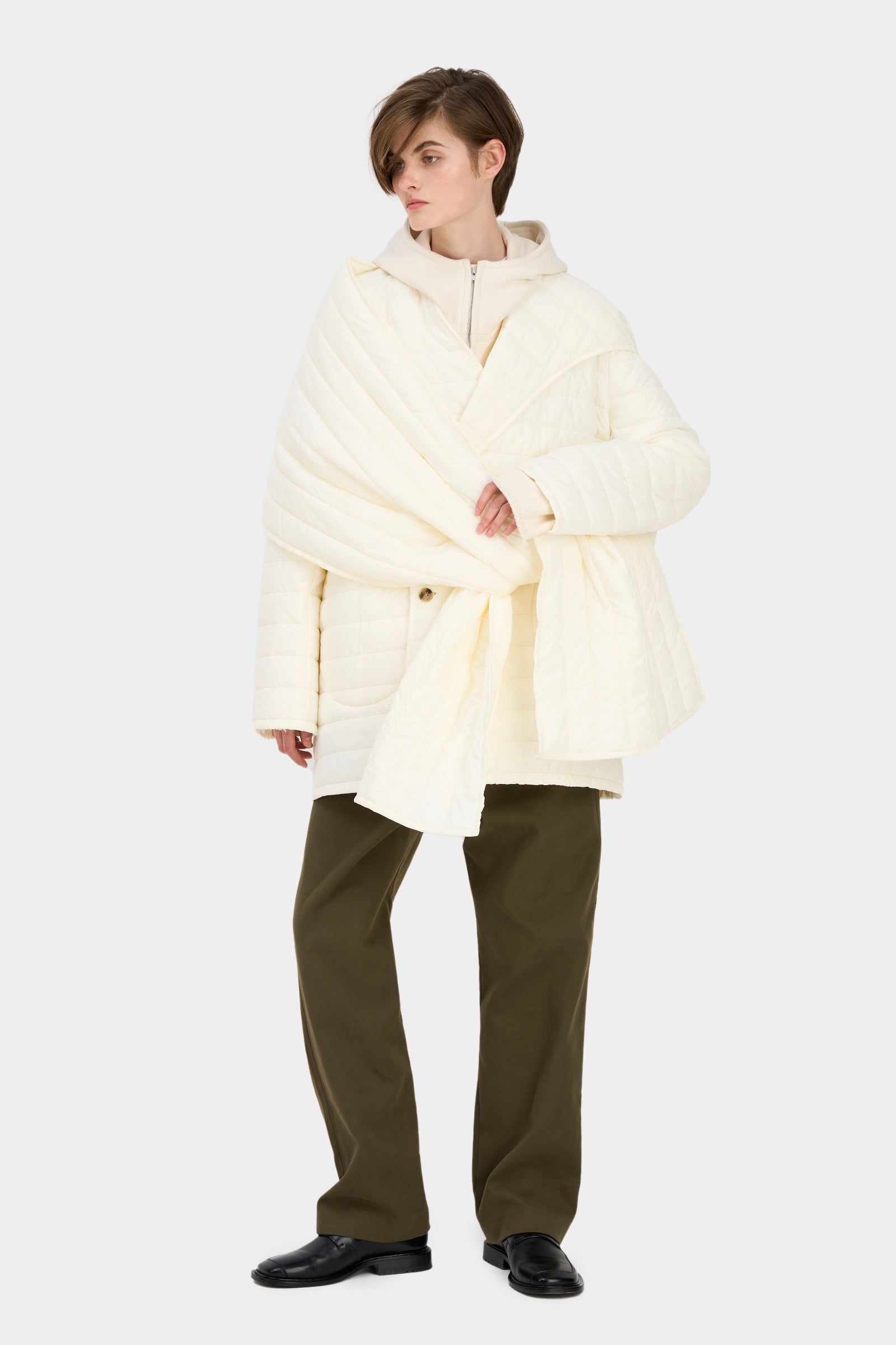 Пальто GEAR айворі