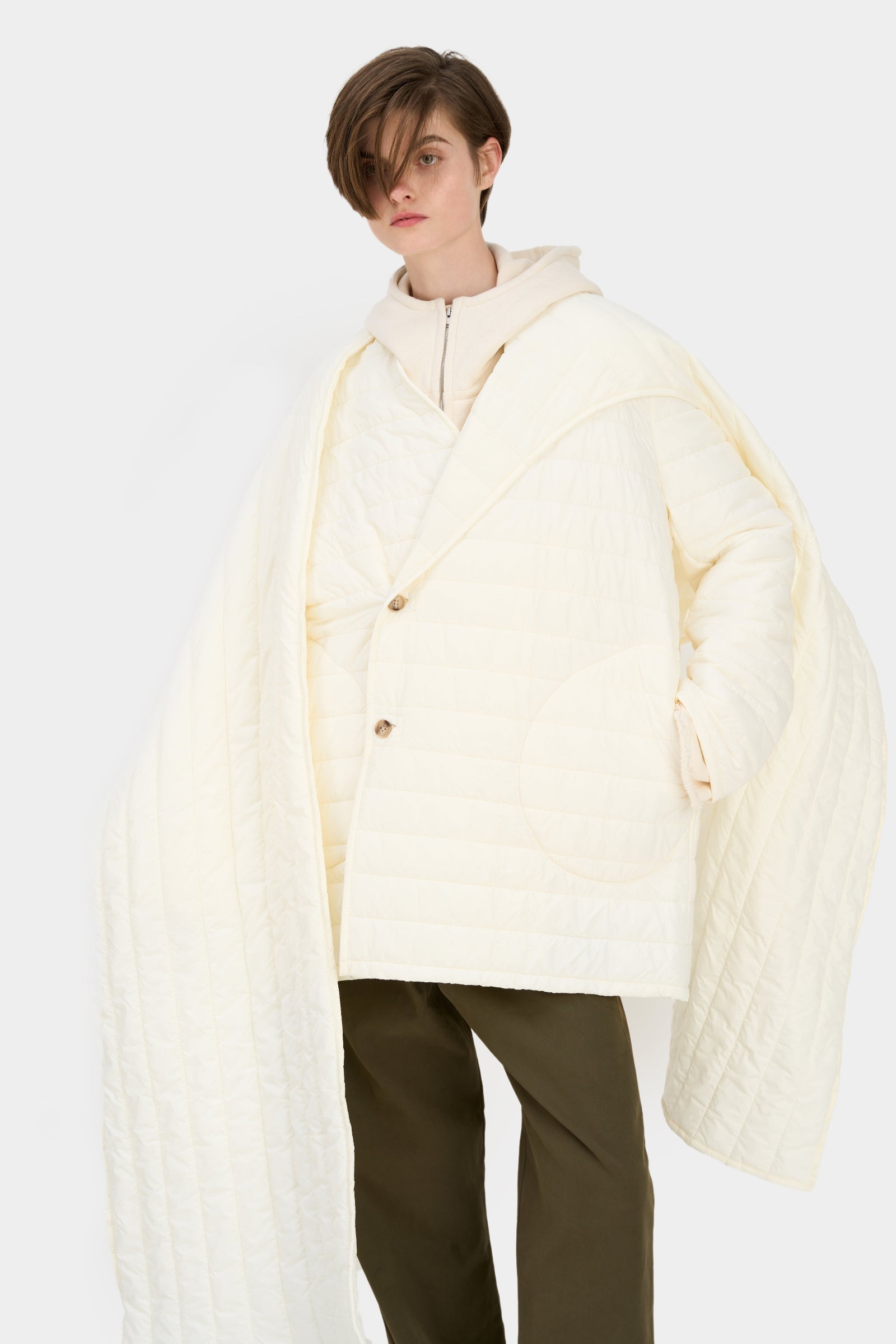 Пальто GEAR айворі