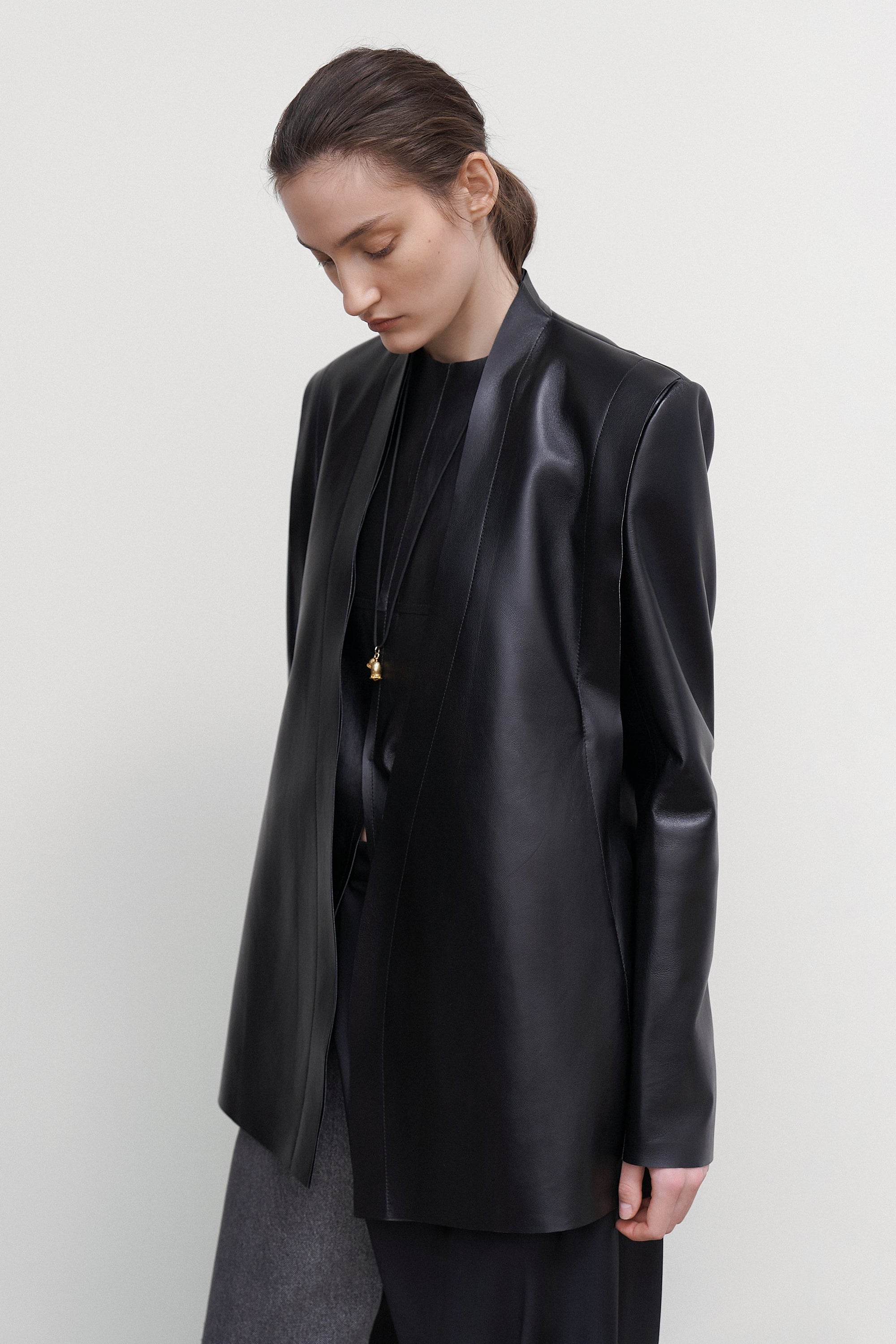SCULPTED ASYMMETRIC JACKET