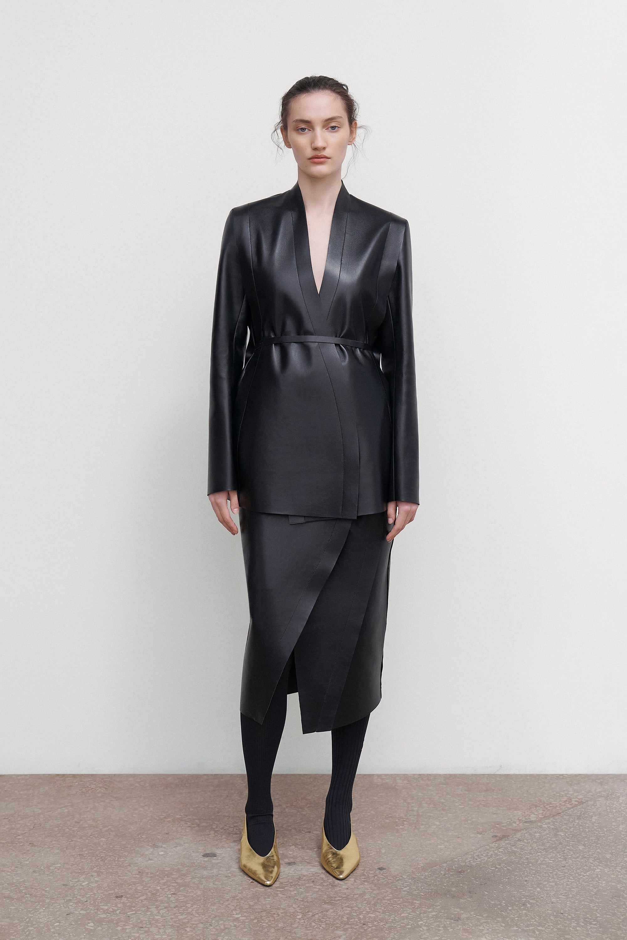 SCULPTED ASYMMETRIC JACKET