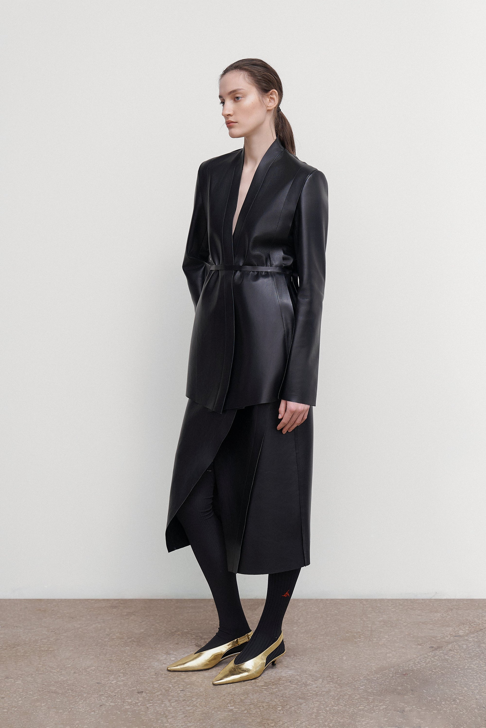 SCULPTED ASYMMETRIC JACKET