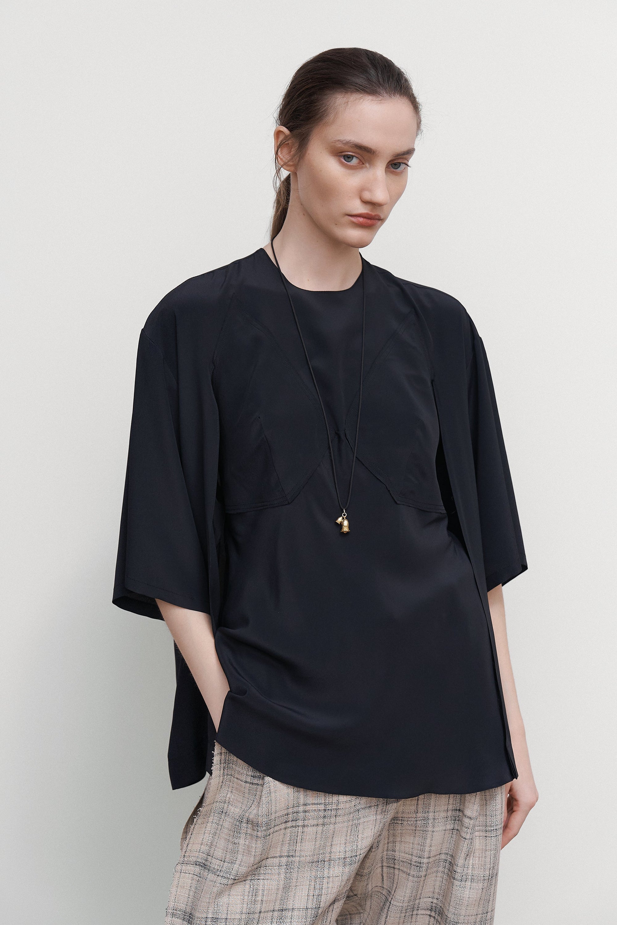 LAYERED SLIP-OVER TEE