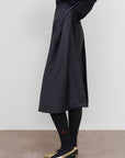 LAYERED MIDI SKIRT