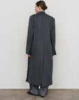 SCULPTED ASYMMETRIC WOOL COAT