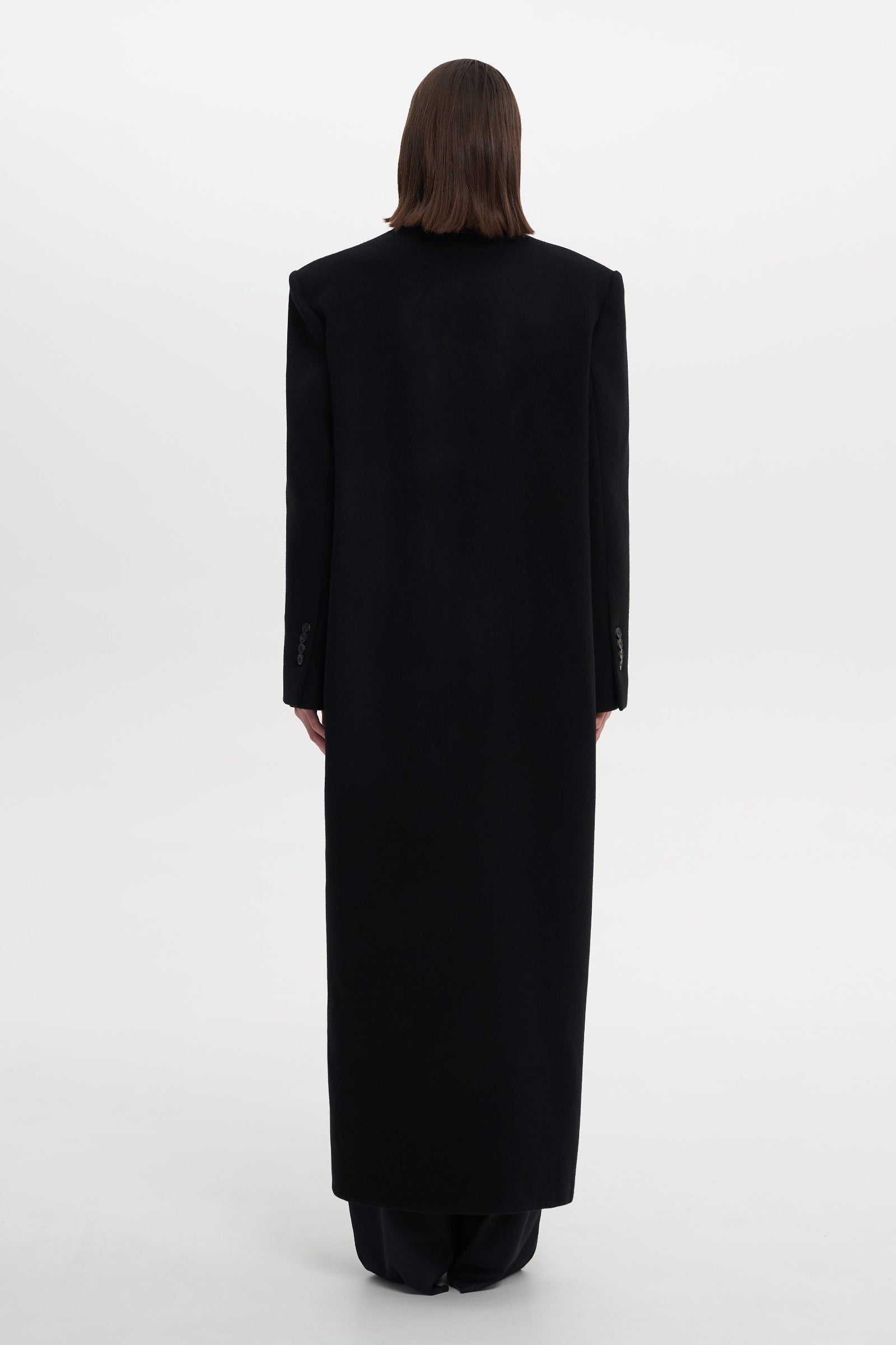 Пальто чорне Mist