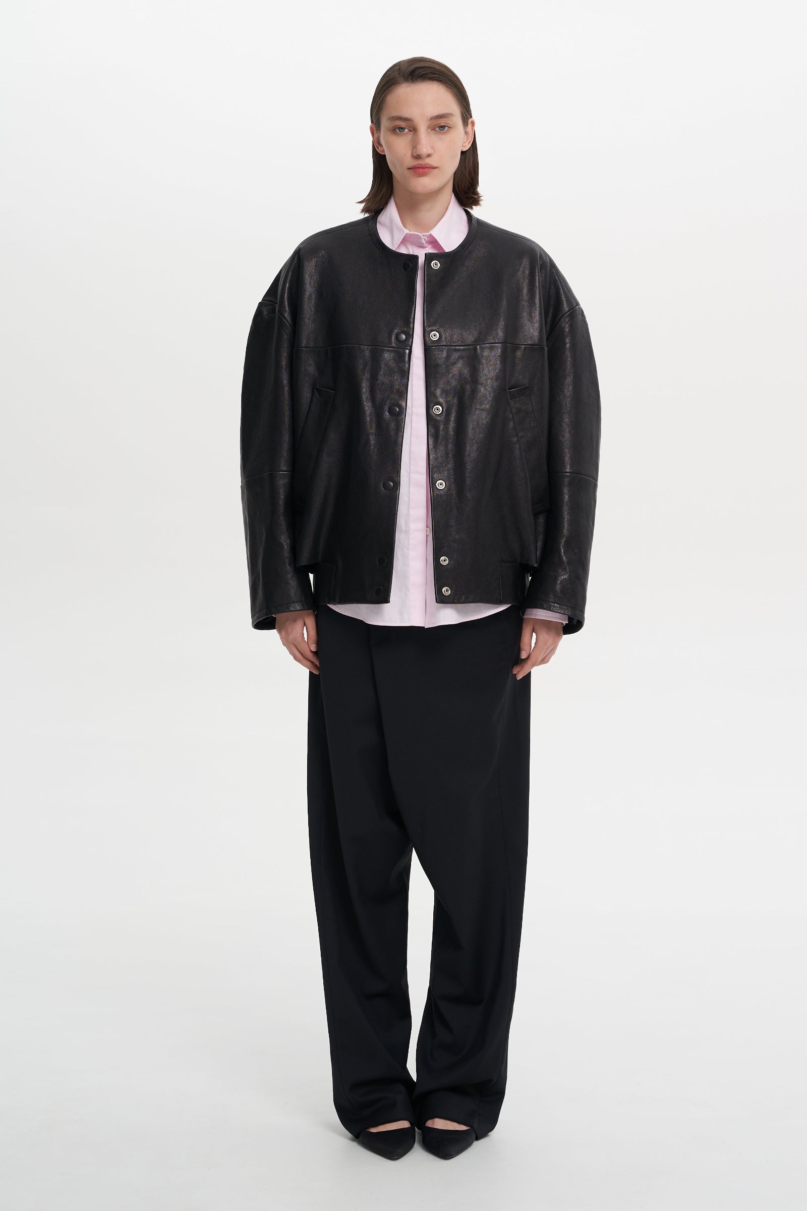 Шкіряна куртка NINETIES