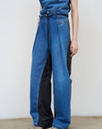 LITKOVSKA Pleated Wide-Leg Jeans