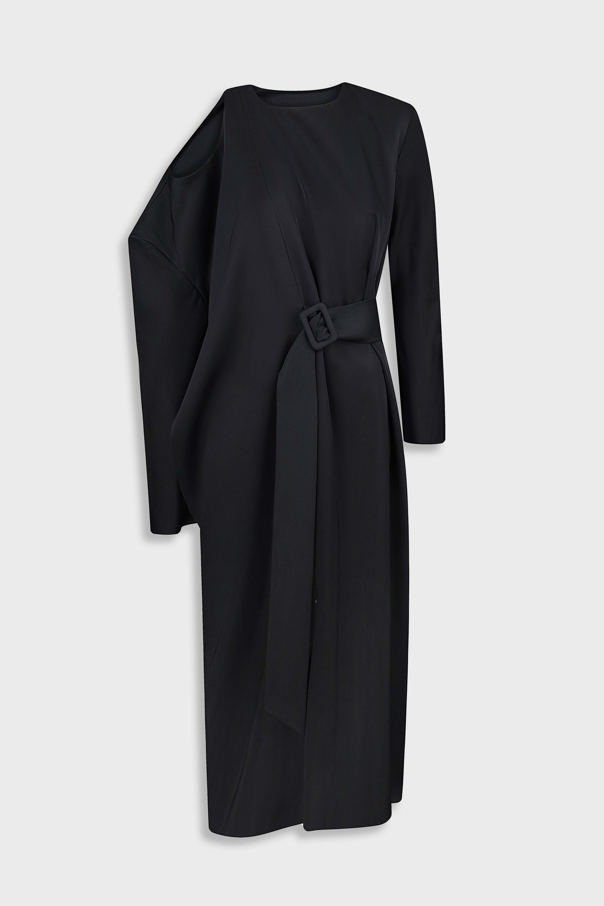 Двостороння асиметрична максі-сукня