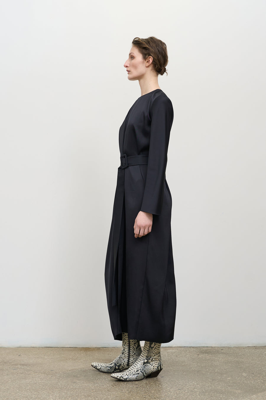 Двостороння асиметрична максі-сукня