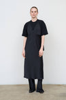 SOFT-STRUCTURED TEE DRESS