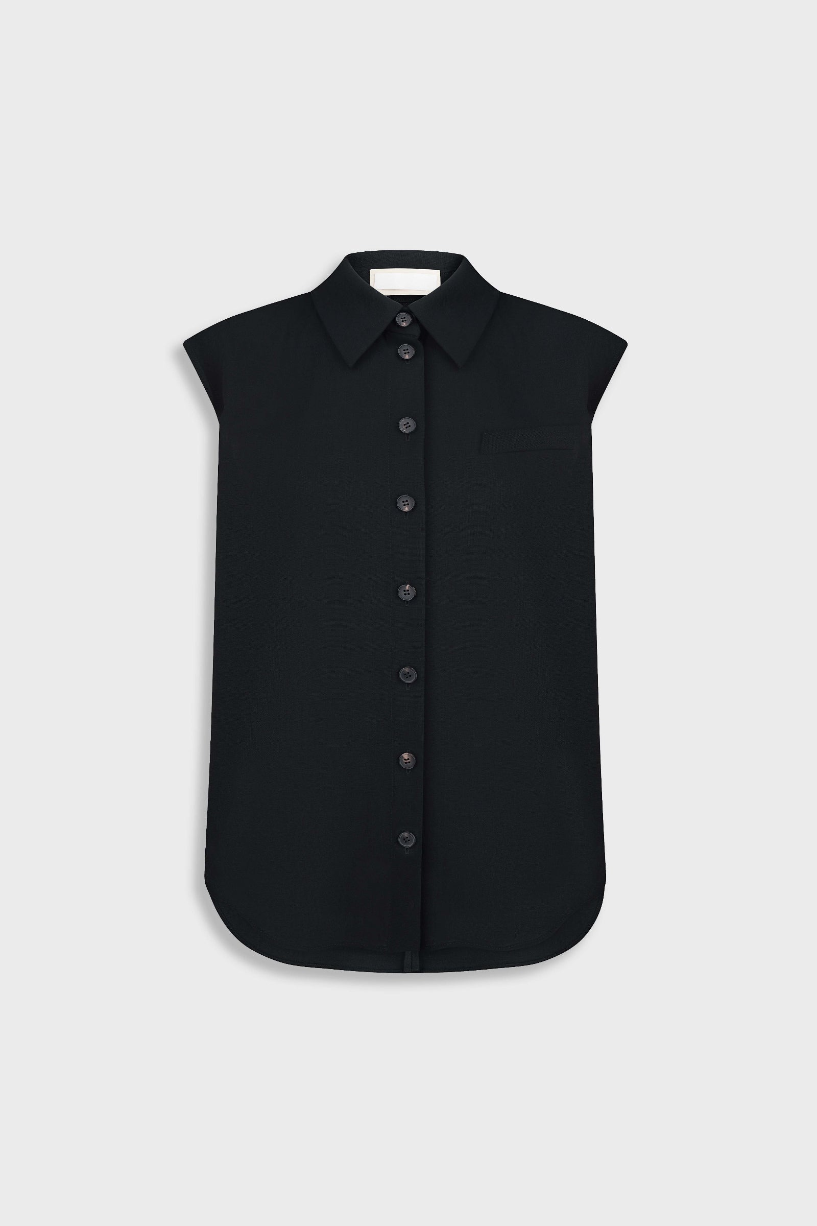 Сорочка з вовни  з перекрученим дизайном спини