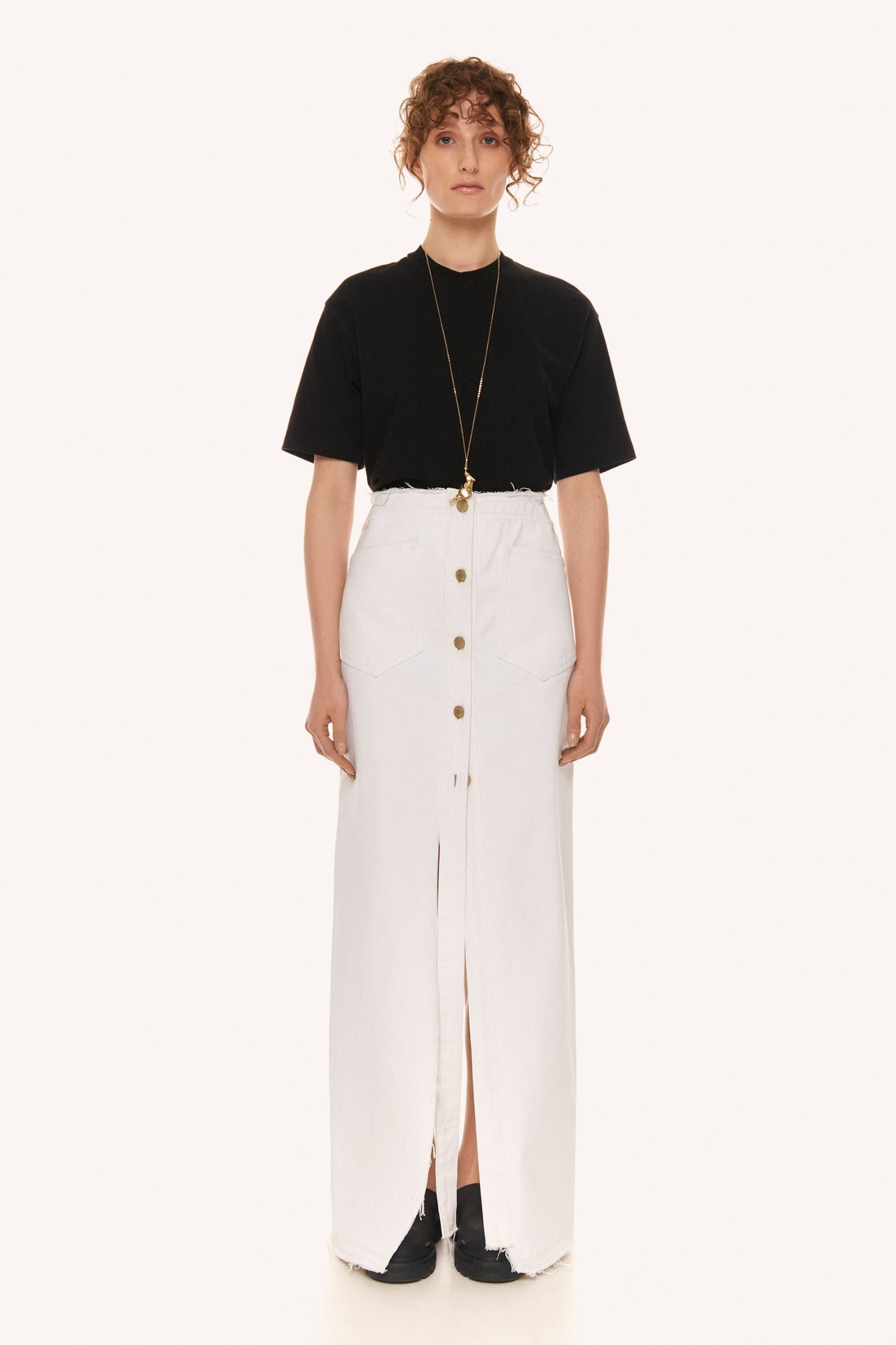 Біла спідниця Elise