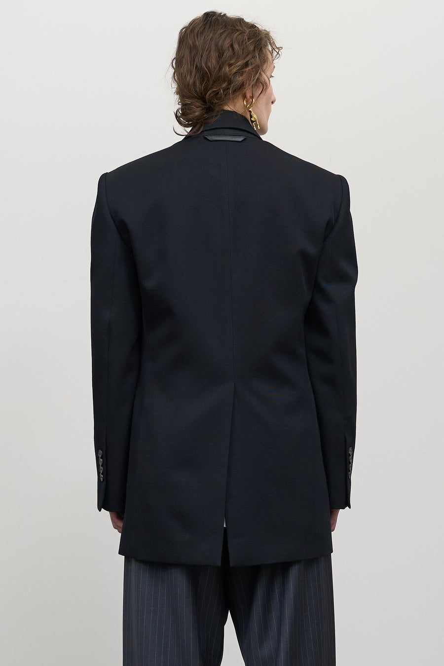 Вовняне напівпальто