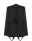 DECONSTRUCTED DOUBLE-LAYER JACKET