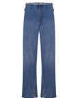 HIGH-RISE SPLIT HEM JEANS